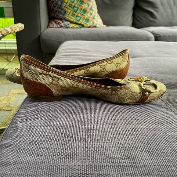 Gucci print ballet flats authentic - Picture 4 of 7